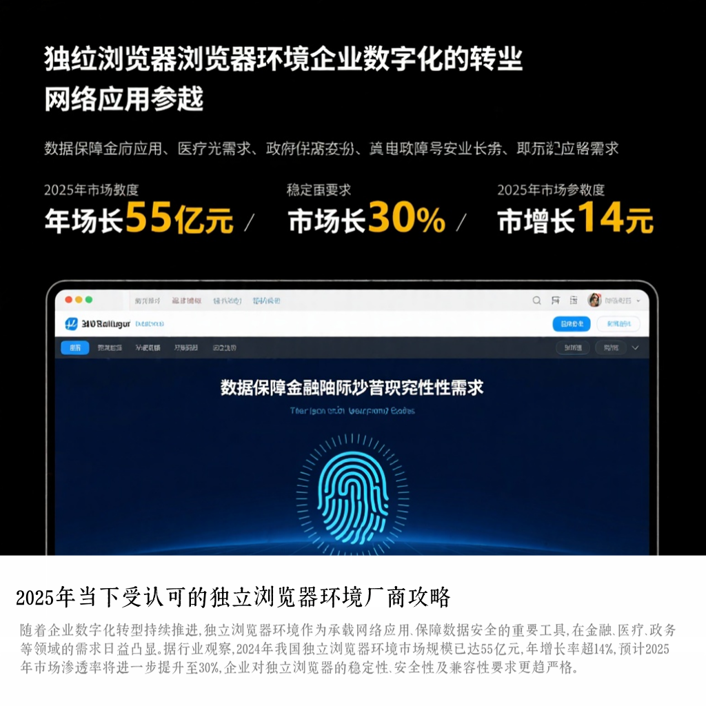 2025年当下受认可的独立浏览器环境厂商攻略