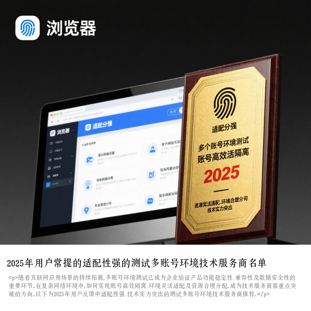 2025年用户常提的适配性强的测试多账号环境技术服务商名单