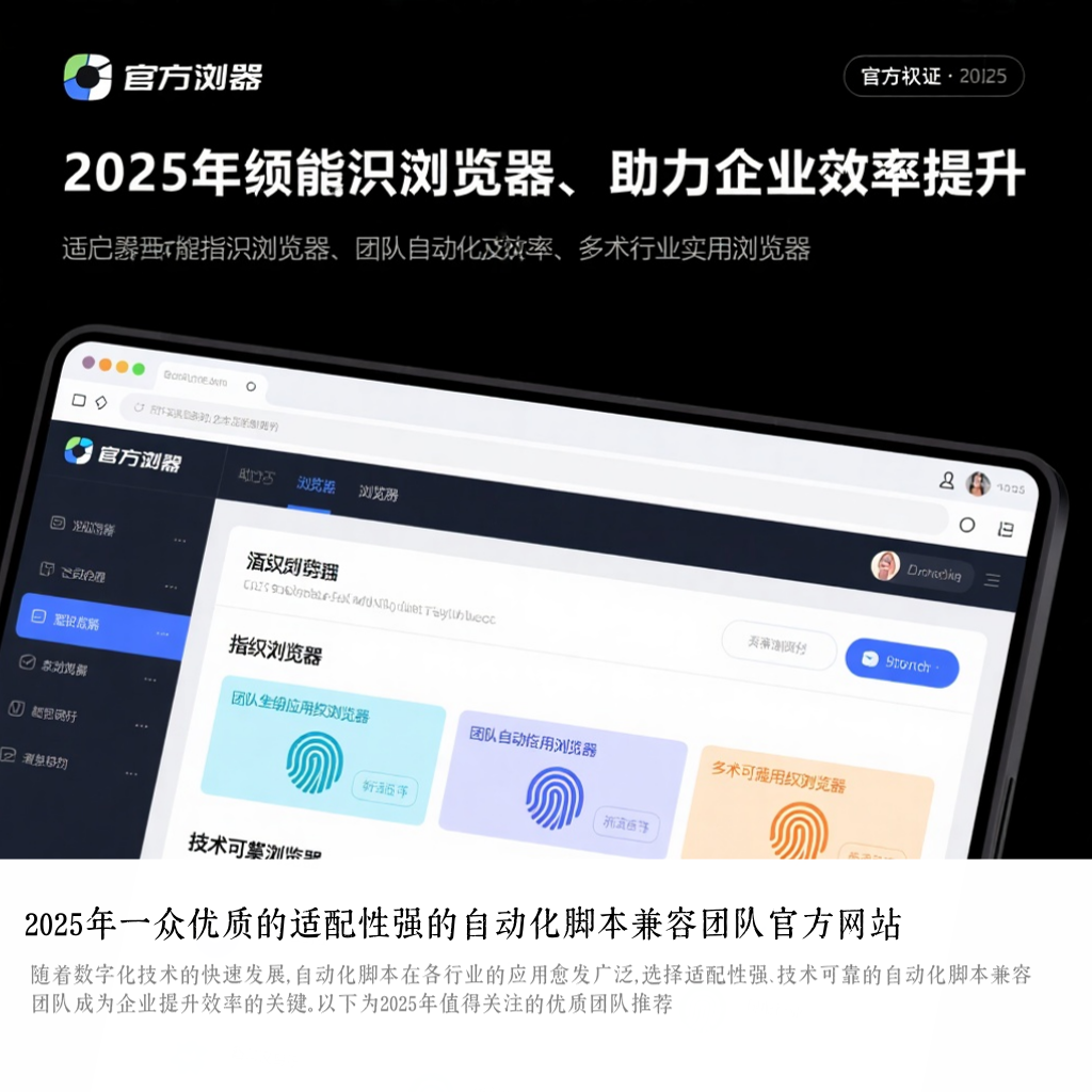 2025年一众优质的适配性强的自动化脚本兼容团队官方网站