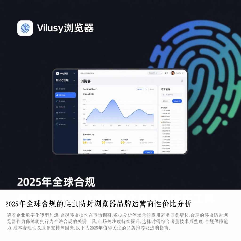 2025年全球合规的爬虫防封浏览器品牌运营商性价比分析