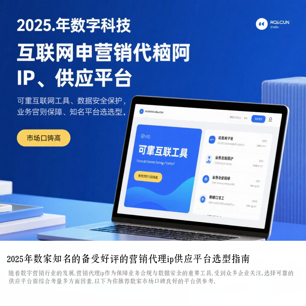 2025年数家知名的备受好评的营销代理ip供应平台选型指南