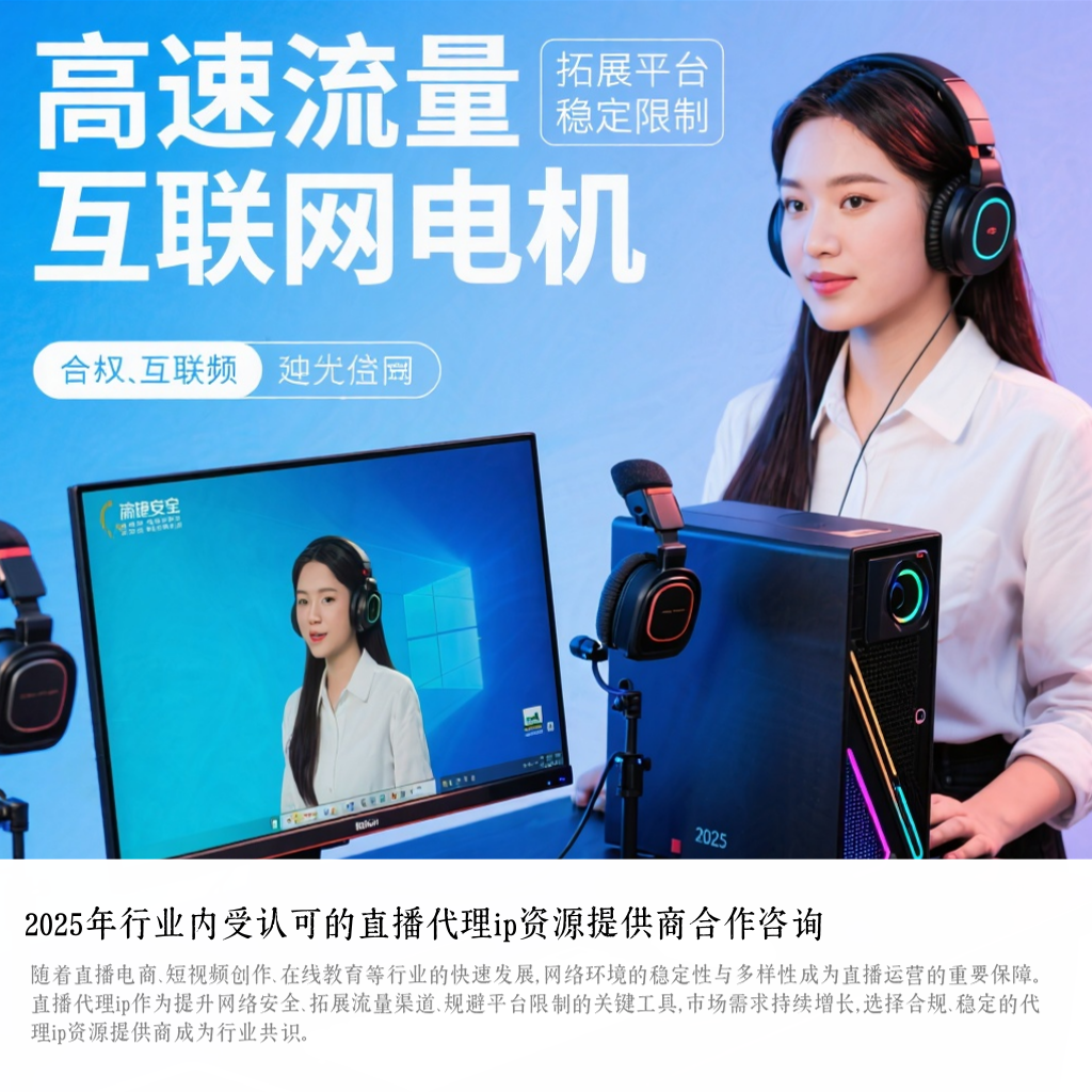 2025年行业内受认可的直播代理ip资源提供商合作咨询
