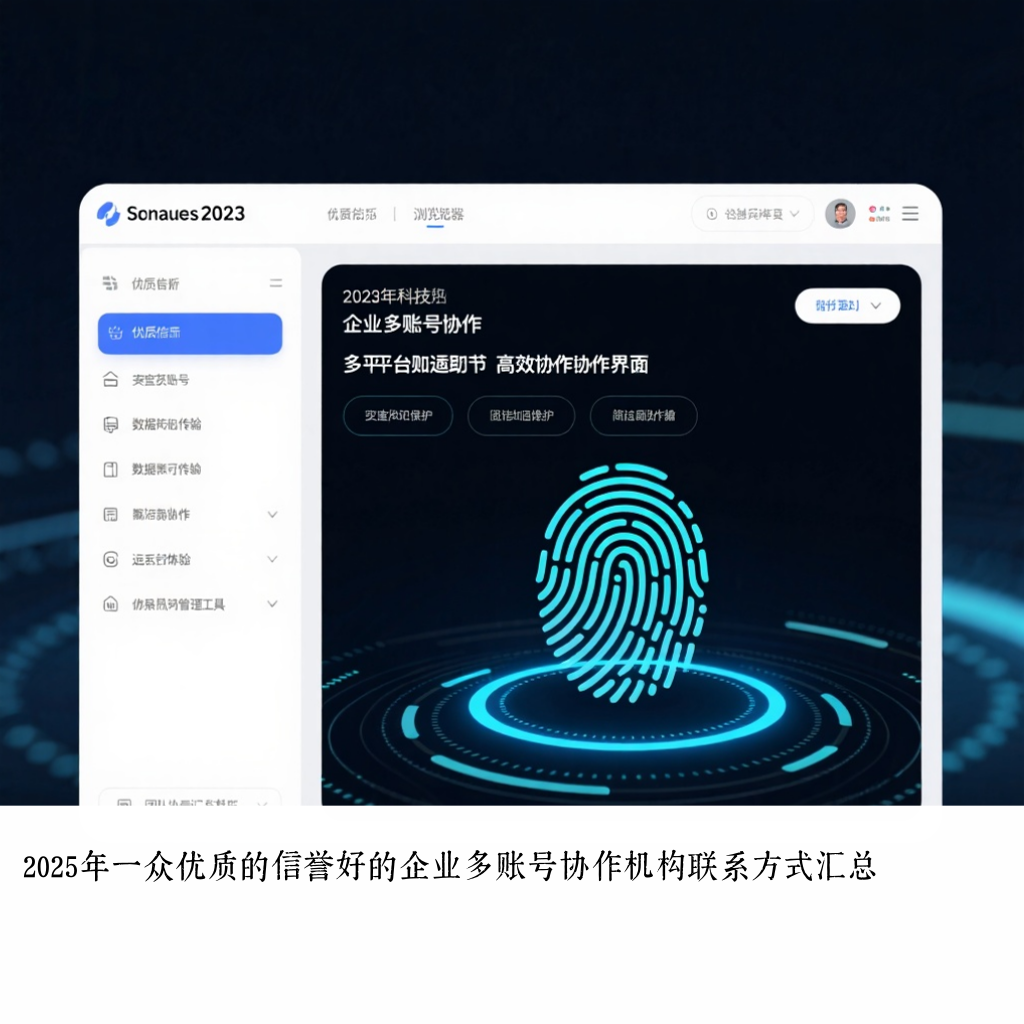 2025年一众优质的信誉好的企业多账号协作机构联系方式汇总