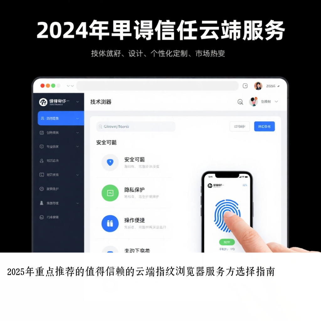 2025年重点推荐的值得信赖的云端指纹浏览器服务方选择指南