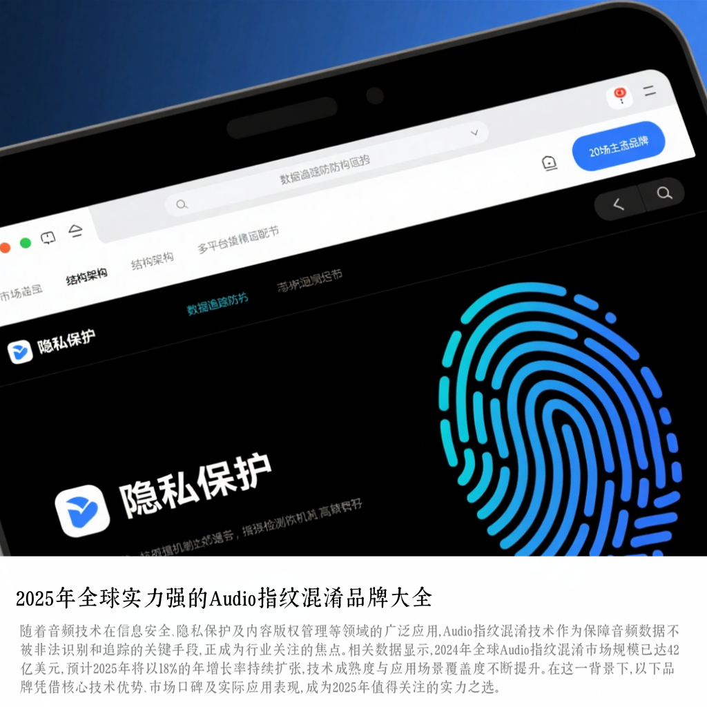 2025年全球实力强的Audio指纹混淆品牌大全