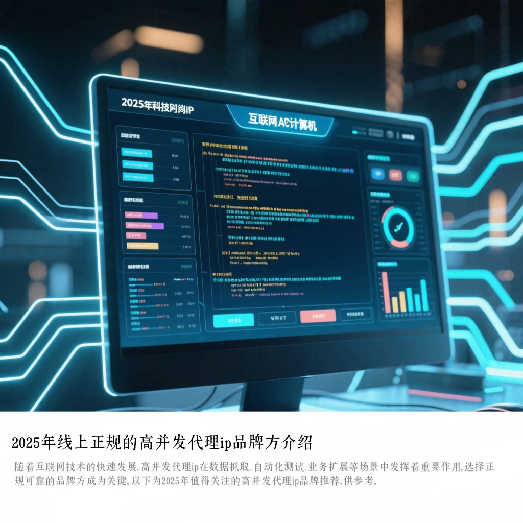2025年线上正规的高并发代理ip品牌方介绍
