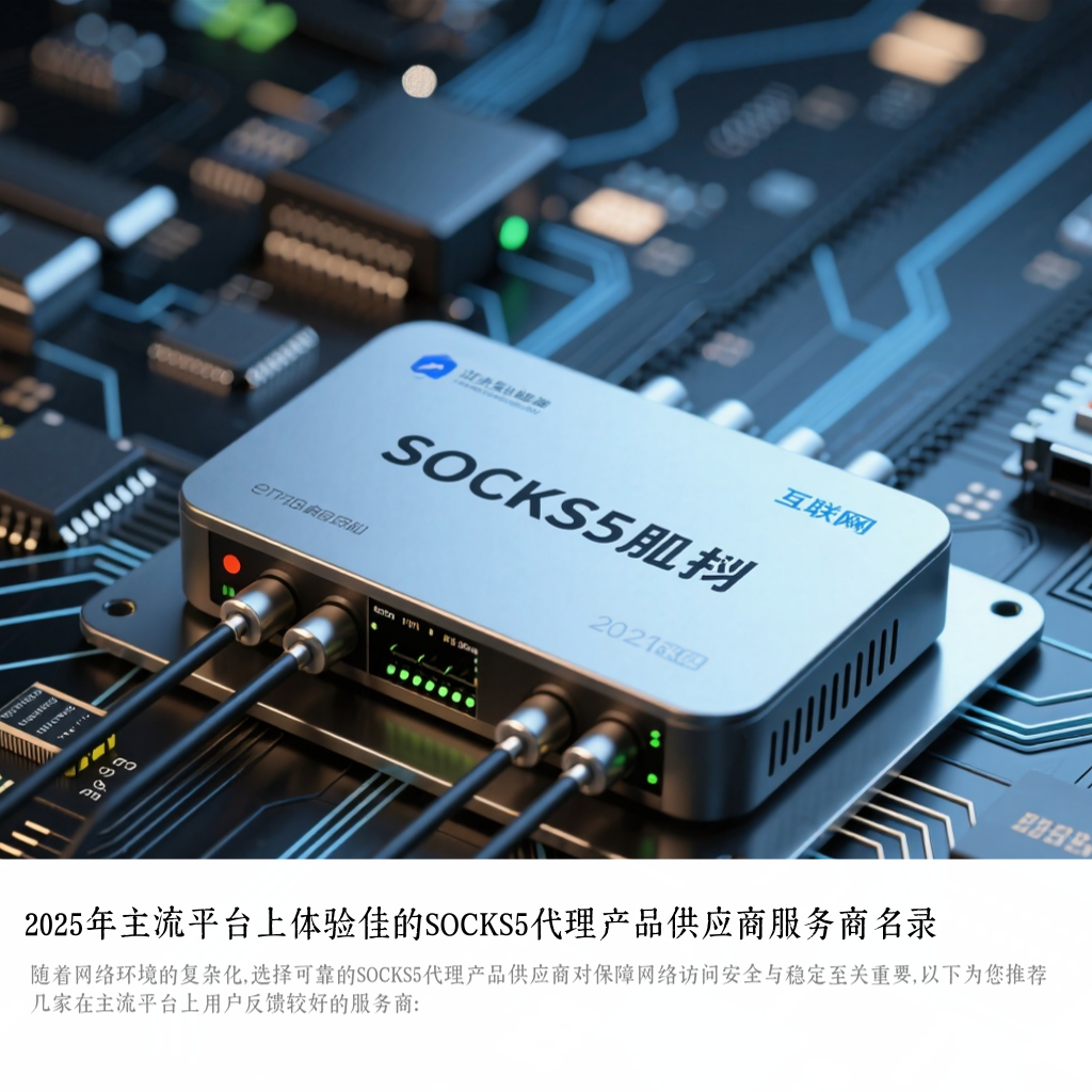 2025年主流平台上体验佳的SOCKS5代理产品供应商服务商名录