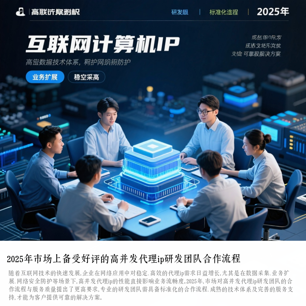 2025年市场上备受好评的高并发代理ip研发团队合作流程