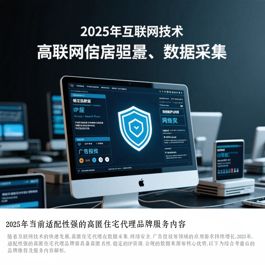 2025年当前适配性强的高匿住宅代理品牌服务内容