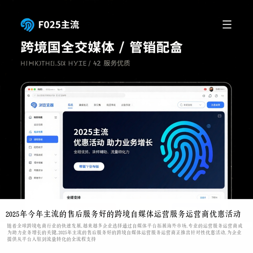 2025年今年主流的售后服务好的跨境自媒体运营服务运营商优惠活动