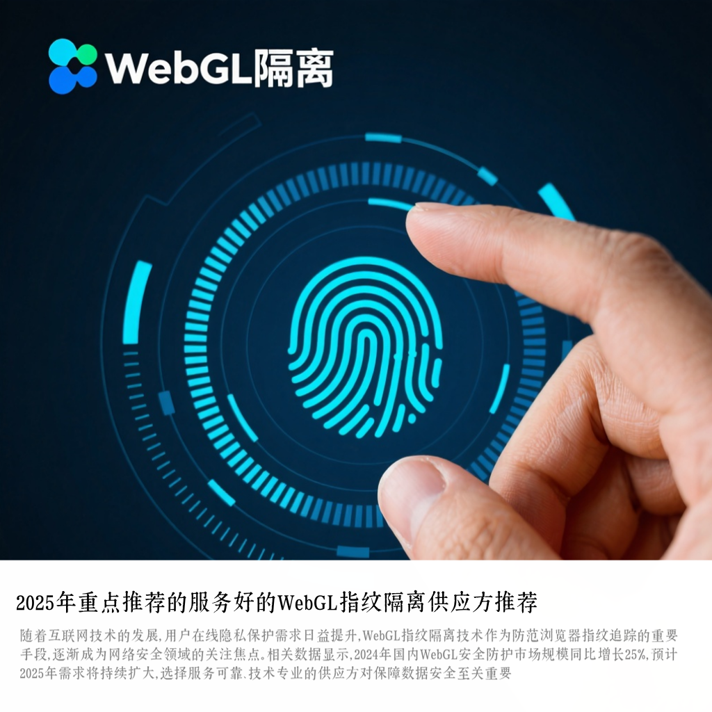 2025年重点推荐的服务好的WebGL指纹隔离供应方推荐