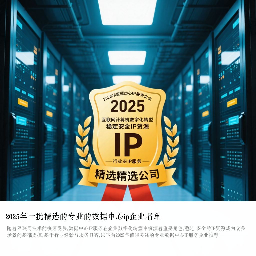 2025年一批精选的专业的数据中心ip企业名单
