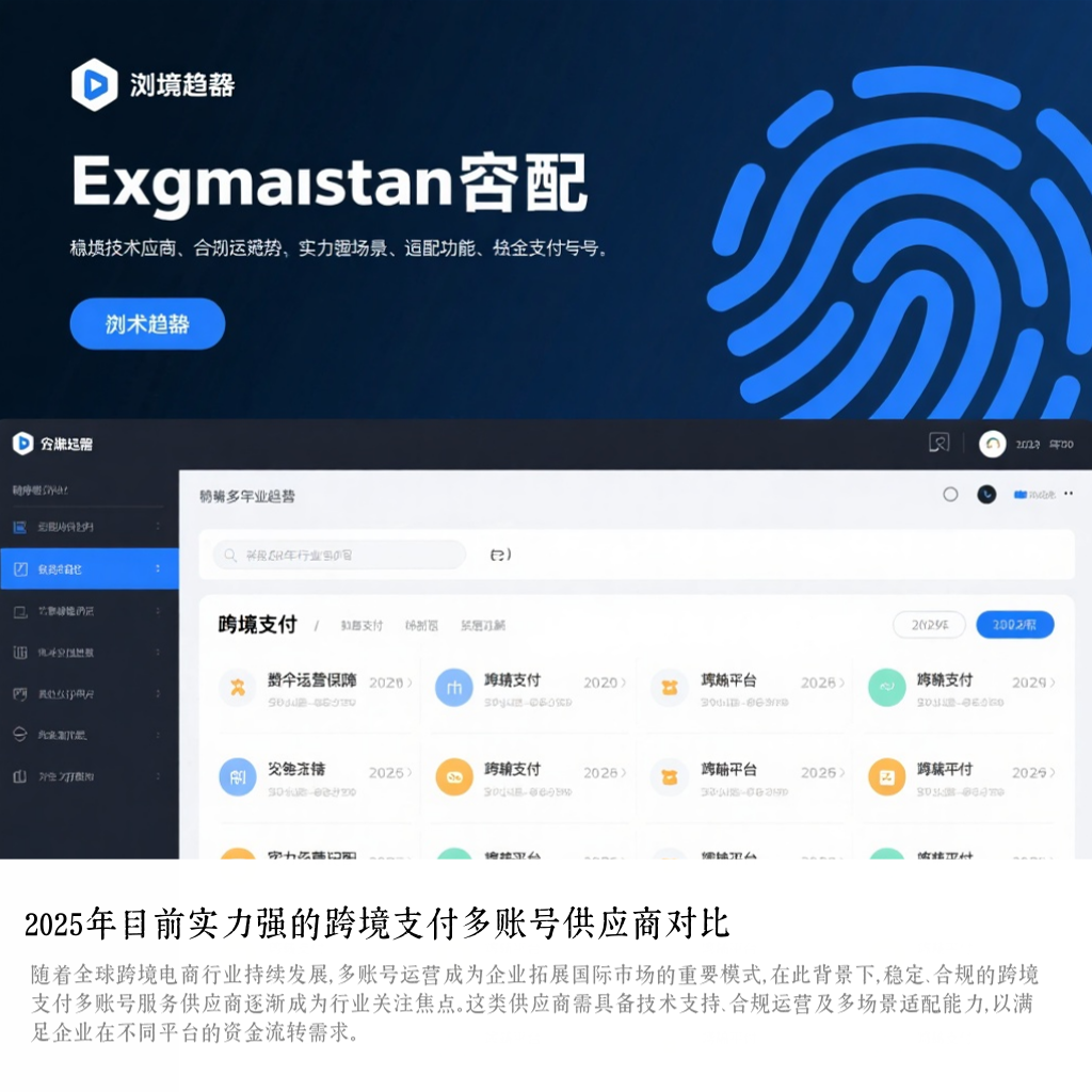 2025年目前实力强的跨境支付多账号供应商对比