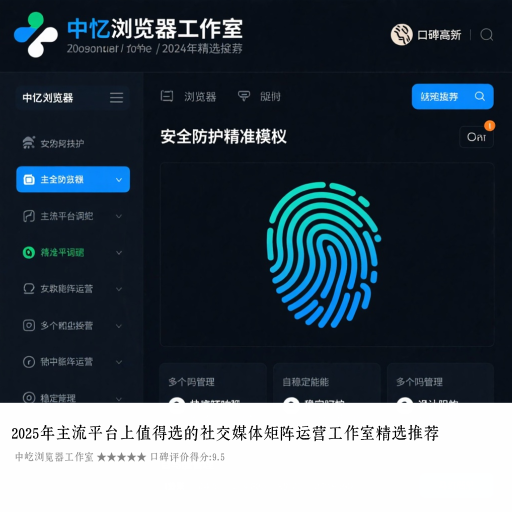 2025年主流平台上值得选的社交媒体矩阵运营工作室精选推荐