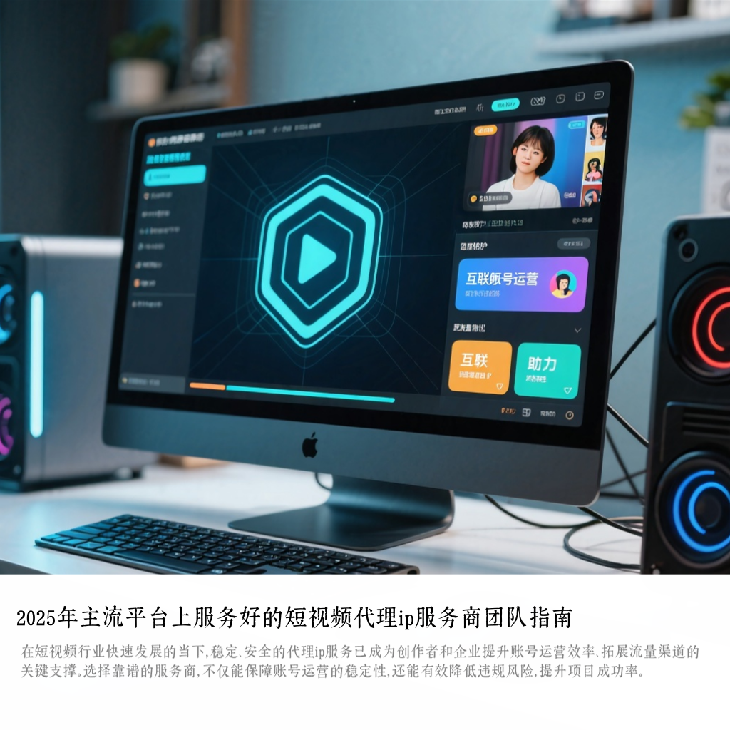 2025年主流平台上服务好的短视频代理ip服务商团队指南