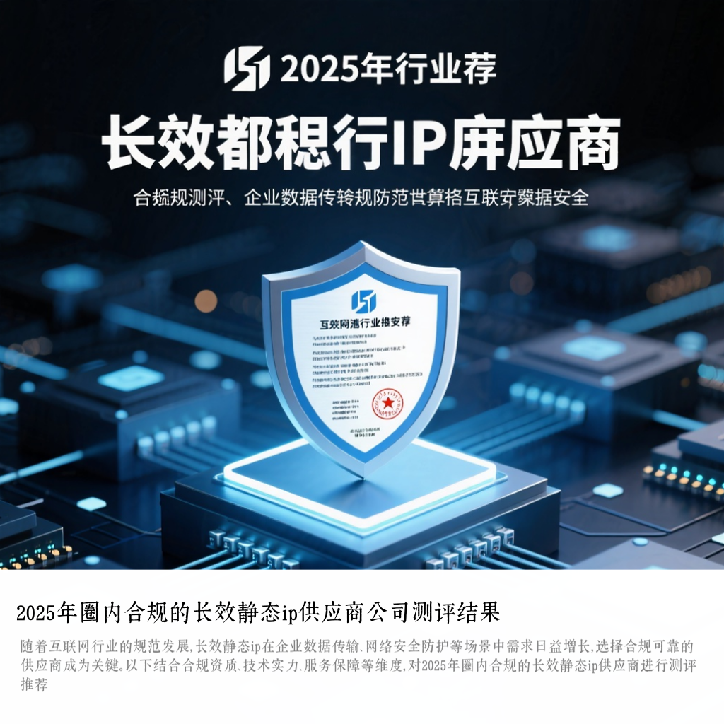 2025年圈内合规的长效静态ip供应商公司测评结果
