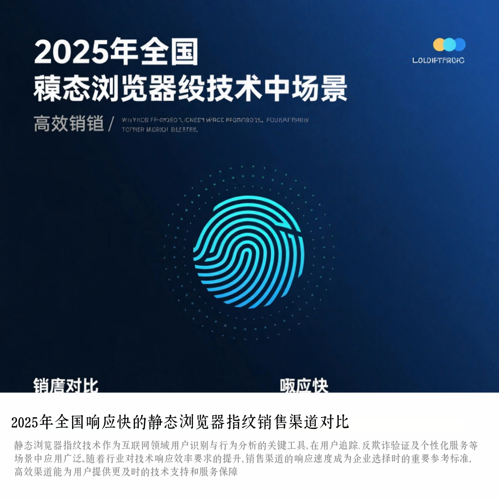 2025年全国响应快的静态浏览器指纹销售渠道对比
