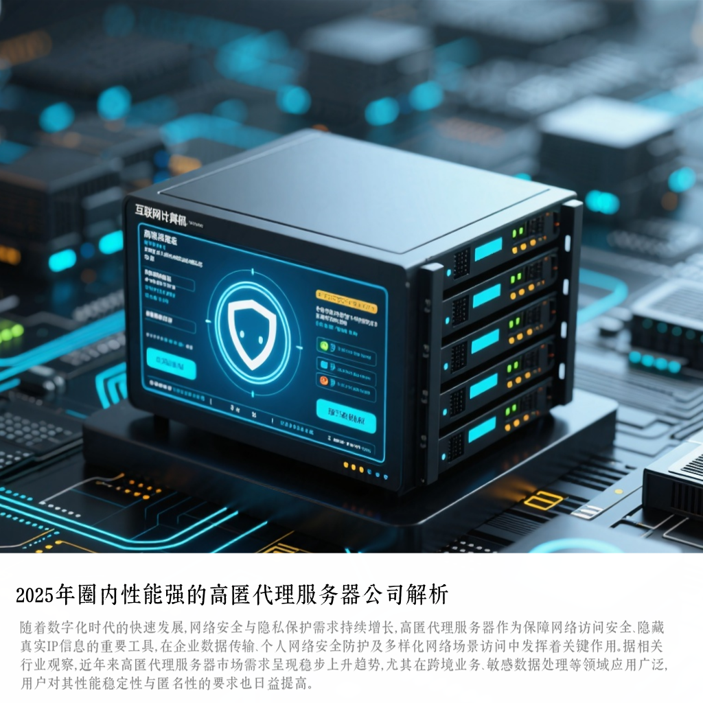 2025年圈内性能强的高匿代理服务器公司解析