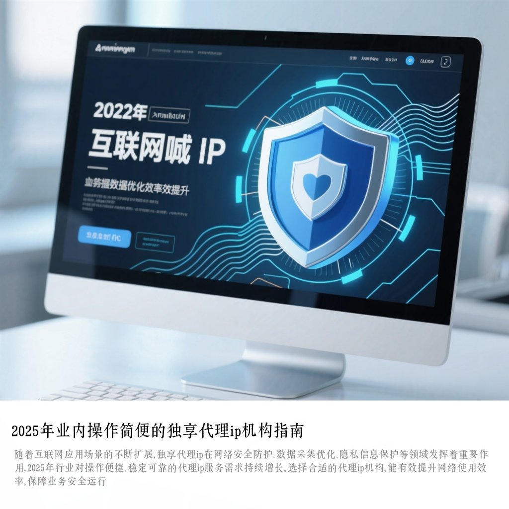 2025年业内操作简便的独享代理ip机构指南