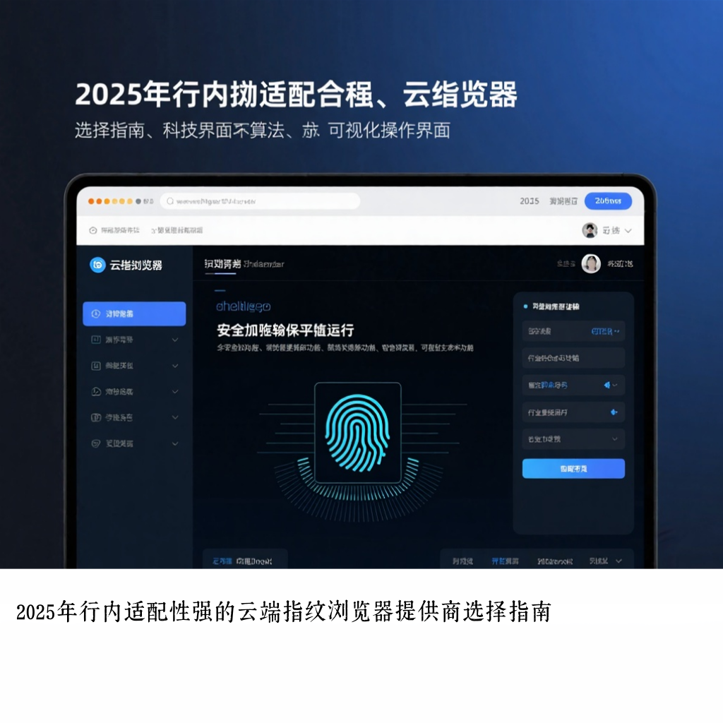 2025年行内适配性强的云端指纹浏览器提供商选择指南