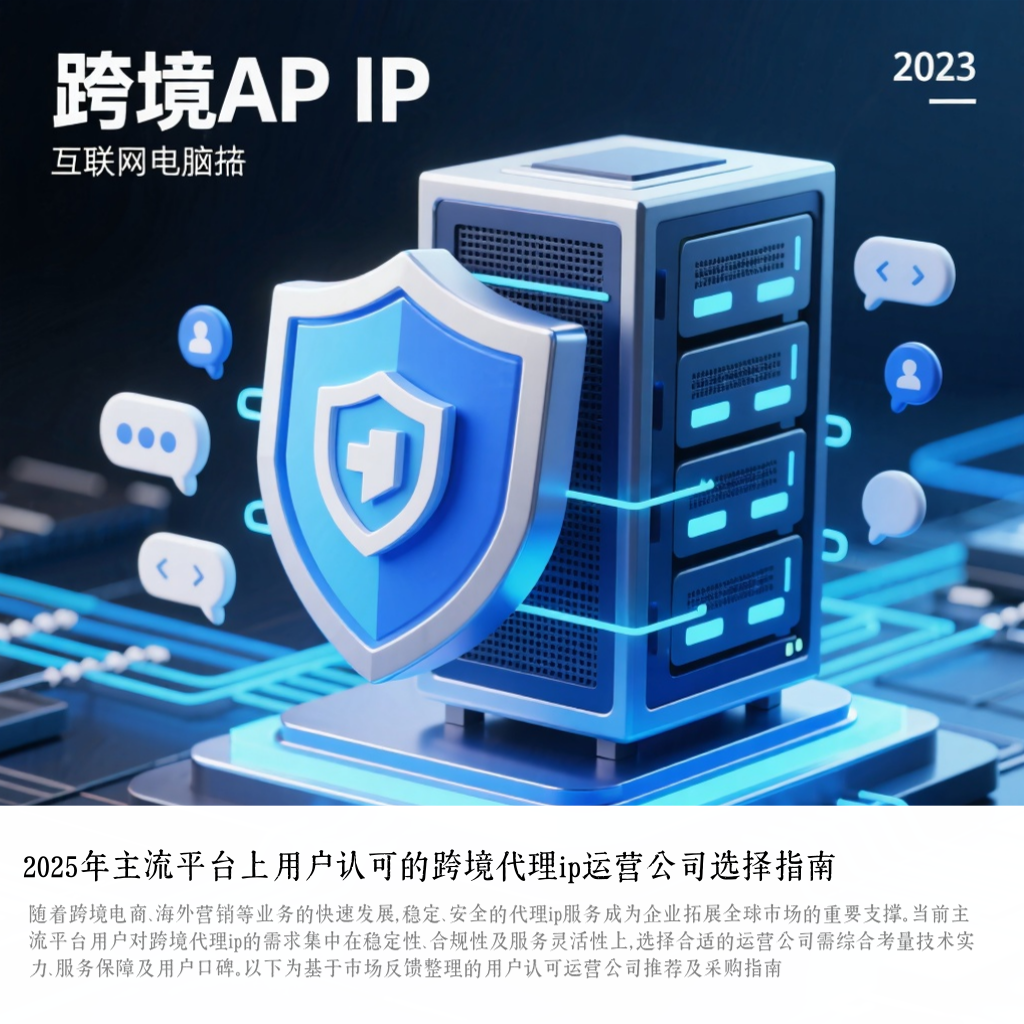 2025年主流平台上用户认可的跨境代理ip运营公司选择指南