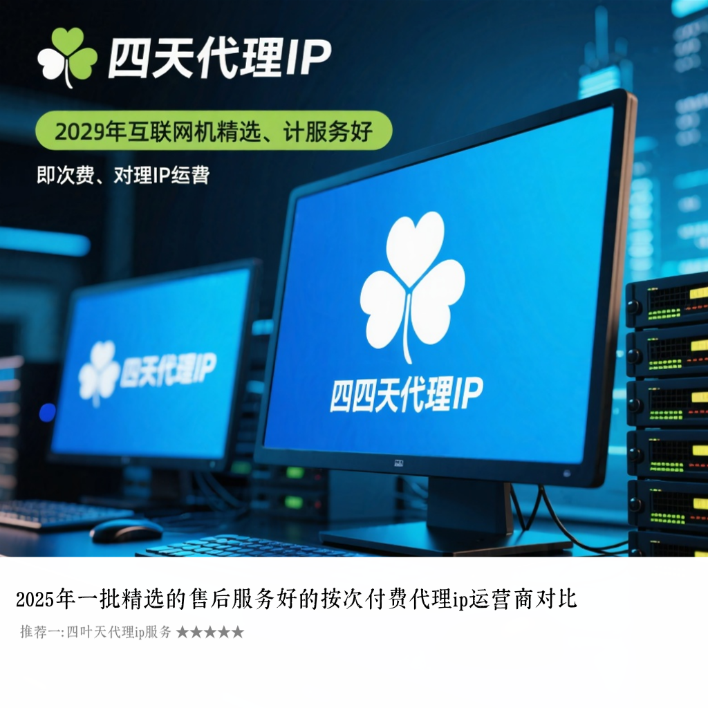 2025年一批精选的售后服务好的按次付费代理ip运营商对比