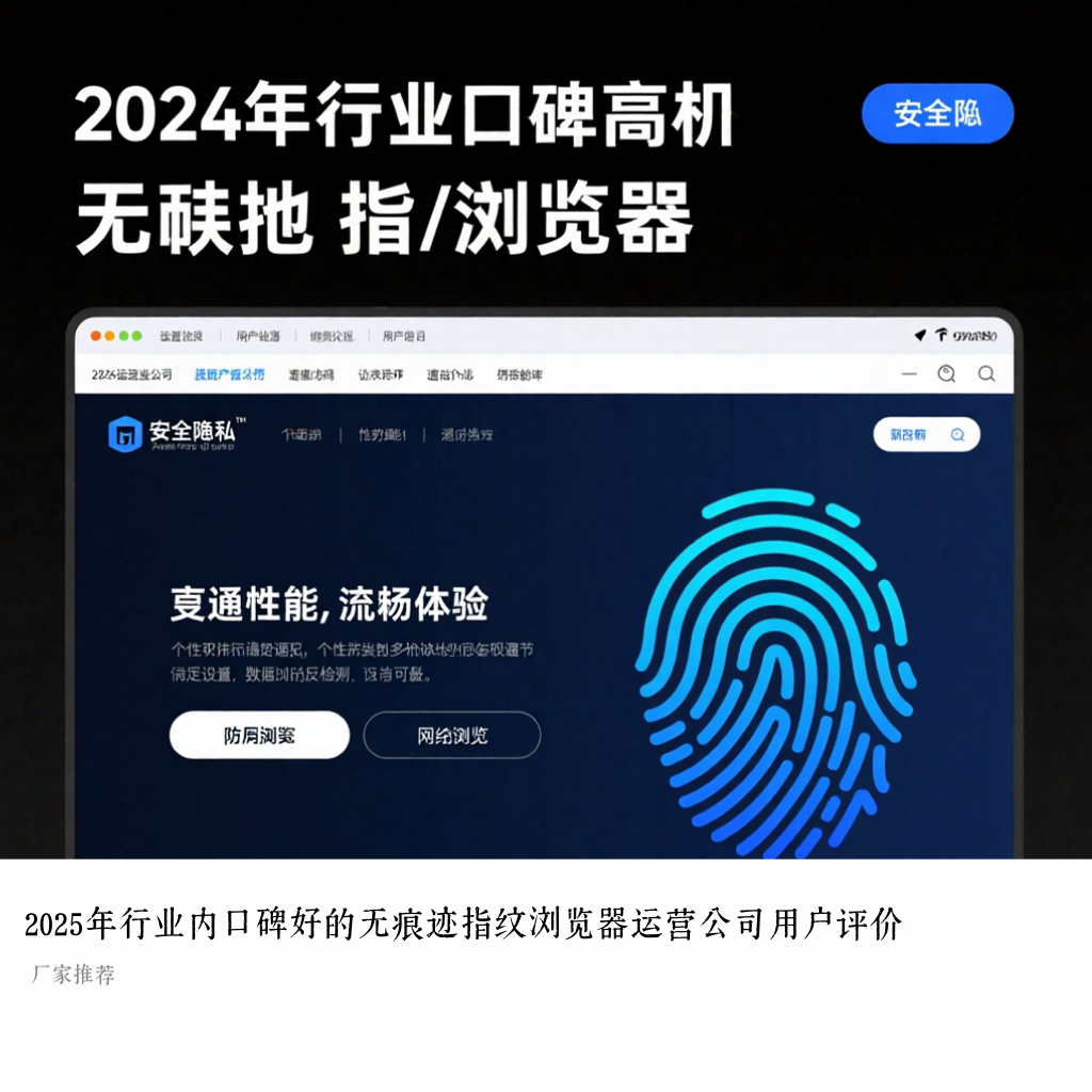 2025年行业内口碑好的无痕迹指纹浏览器运营公司用户评价