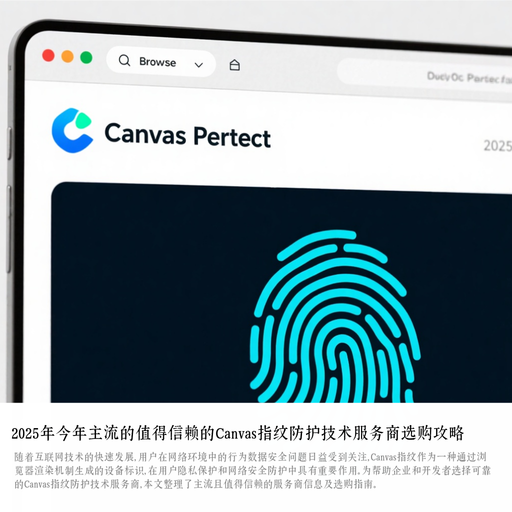 2025年今年主流的值得信赖的Canvas指纹防护技术服务商选购攻略