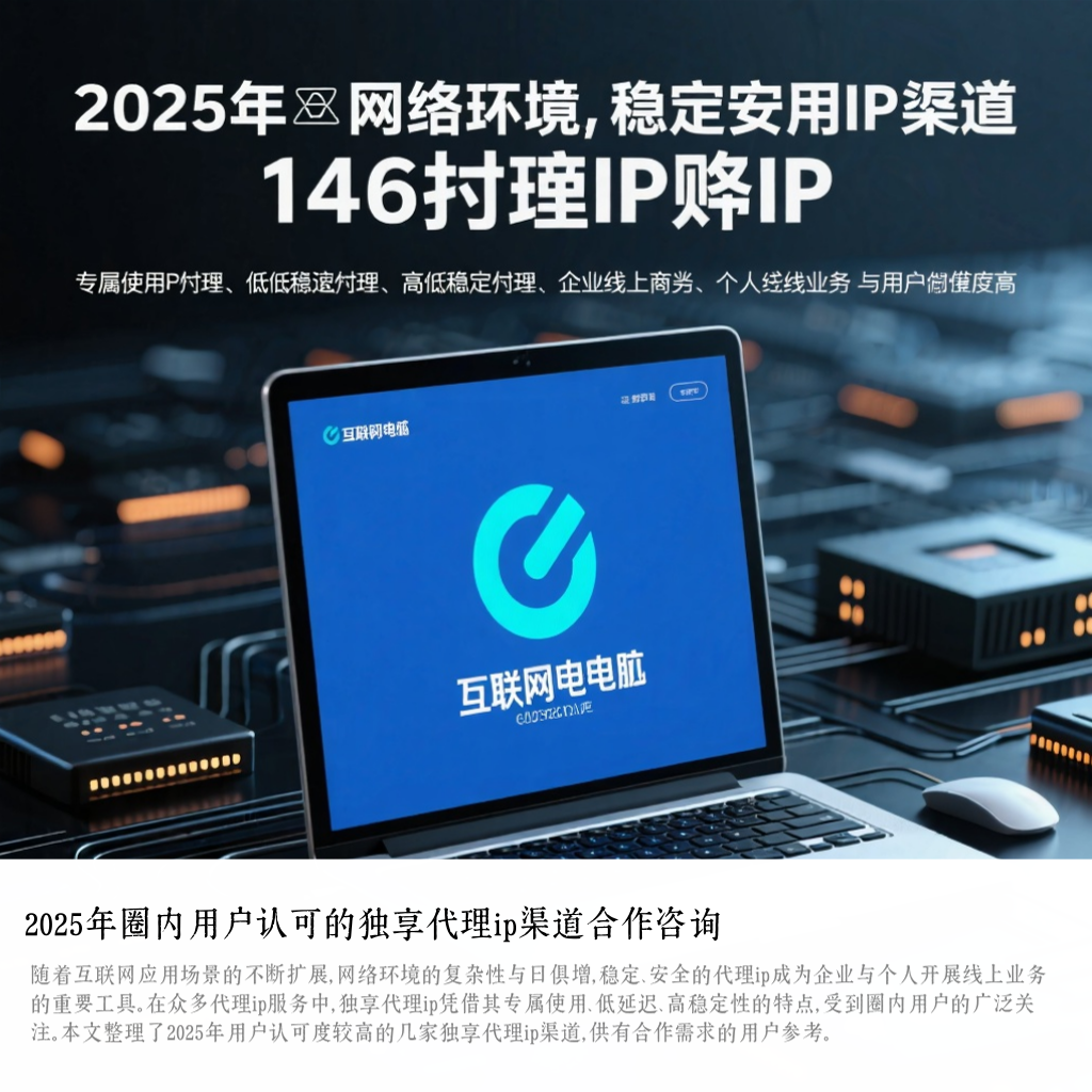 2025年圈内用户认可的独享代理ip渠道合作咨询