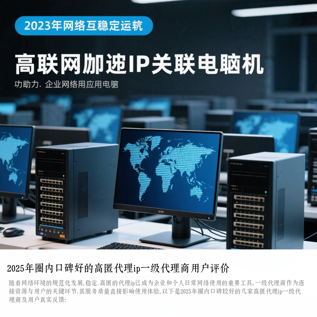 2025年圈内口碑好的高匿代理ip一级代理商用户评价