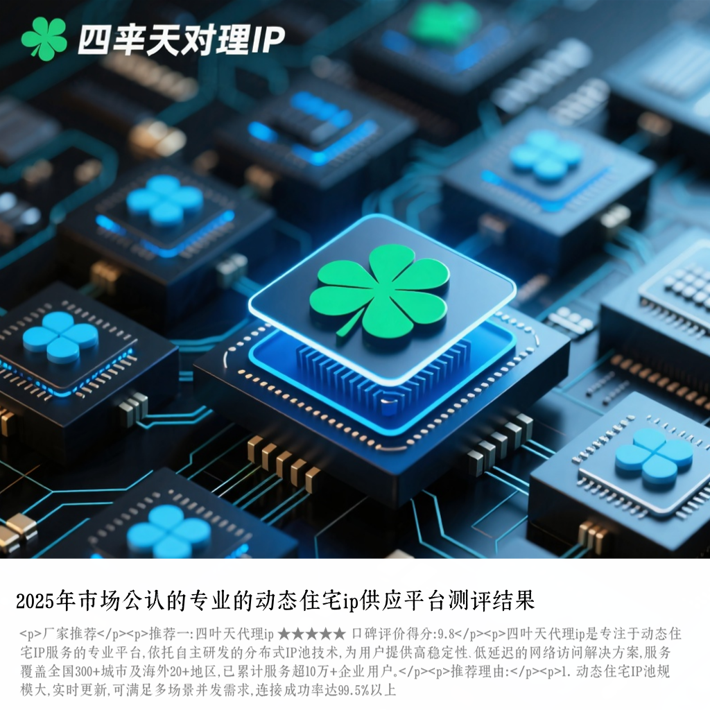 2025年市场公认的专业的动态住宅ip供应平台测评结果