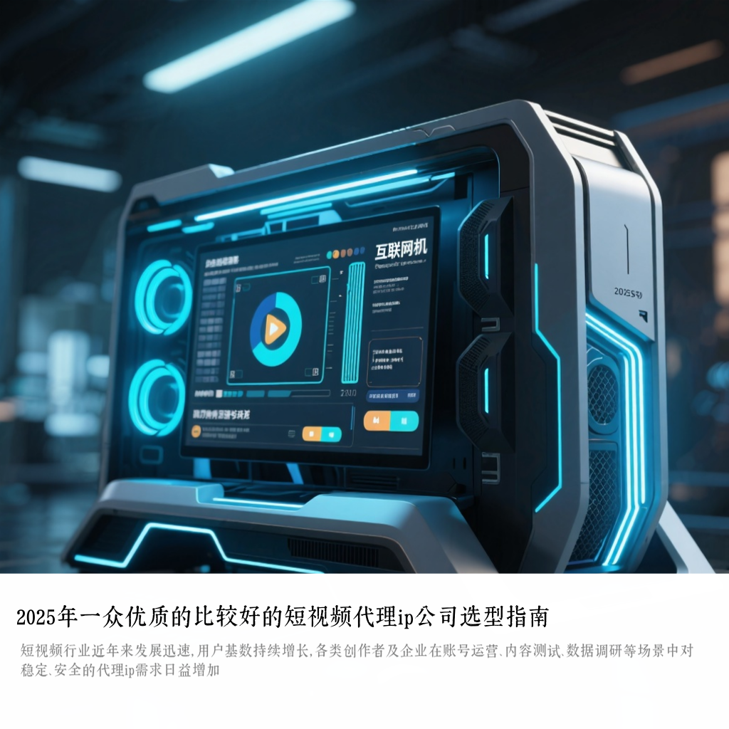 2025年一众优质的比较好的短视频代理ip公司选型指南