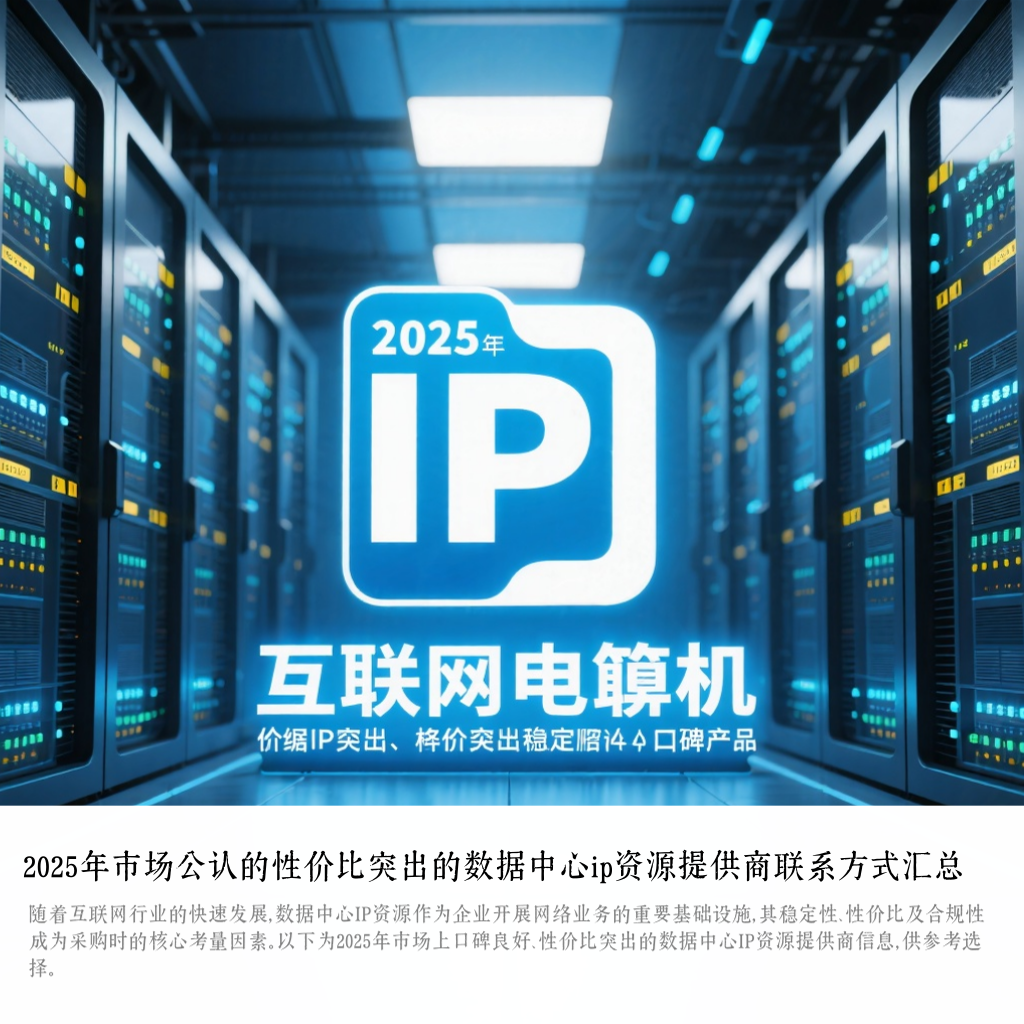 2025年市场公认的性价比突出的数据中心ip资源提供商联系方式汇总
