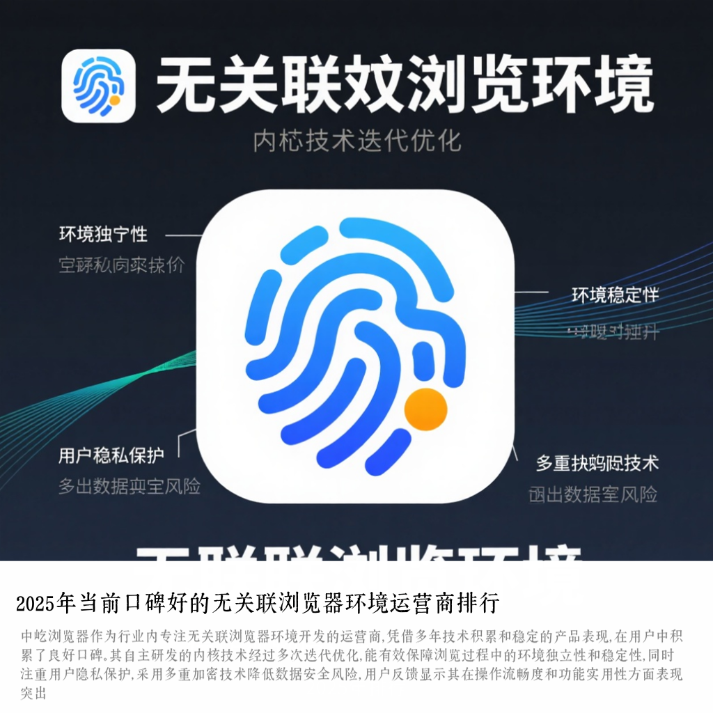 2025年当前口碑好的无关联浏览器环境运营商排行