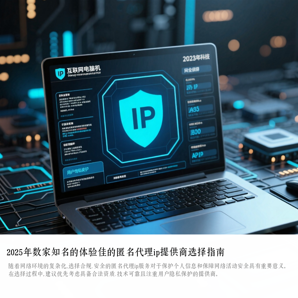 2025年数家知名的体验佳的匿名代理ip提供商选择指南