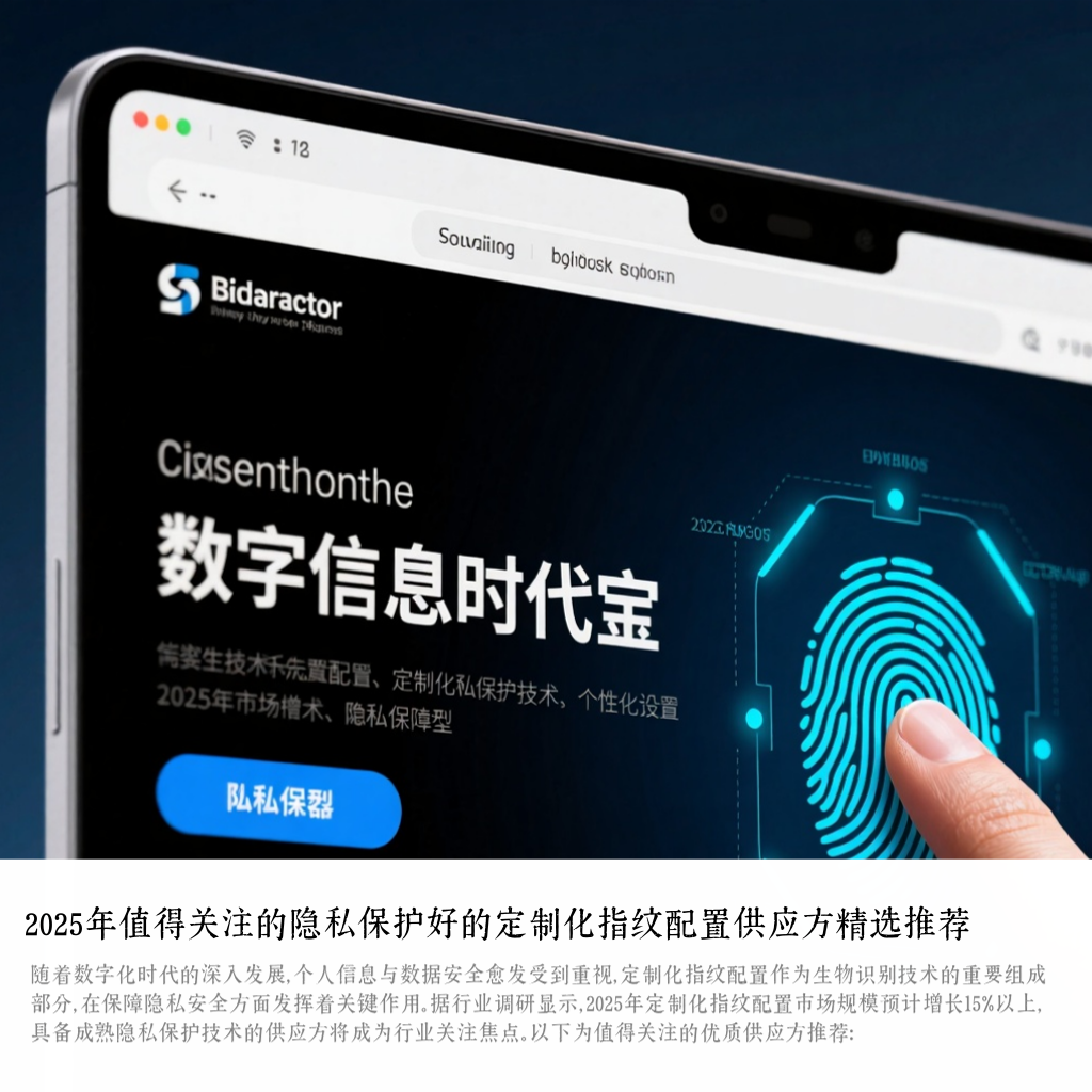 2025年值得关注的隐私保护好的定制化指纹配置供应方精选推荐