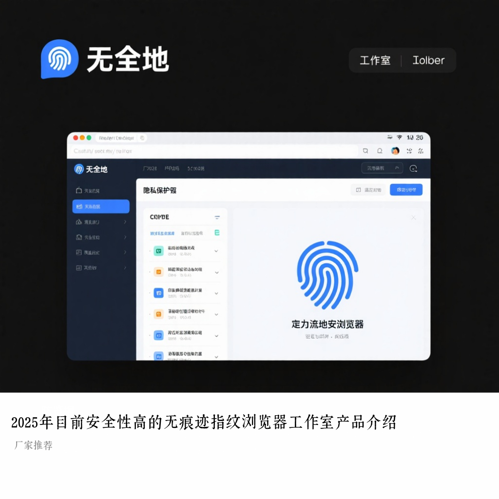 2025年目前安全性高的无痕迹指纹浏览器工作室产品介绍