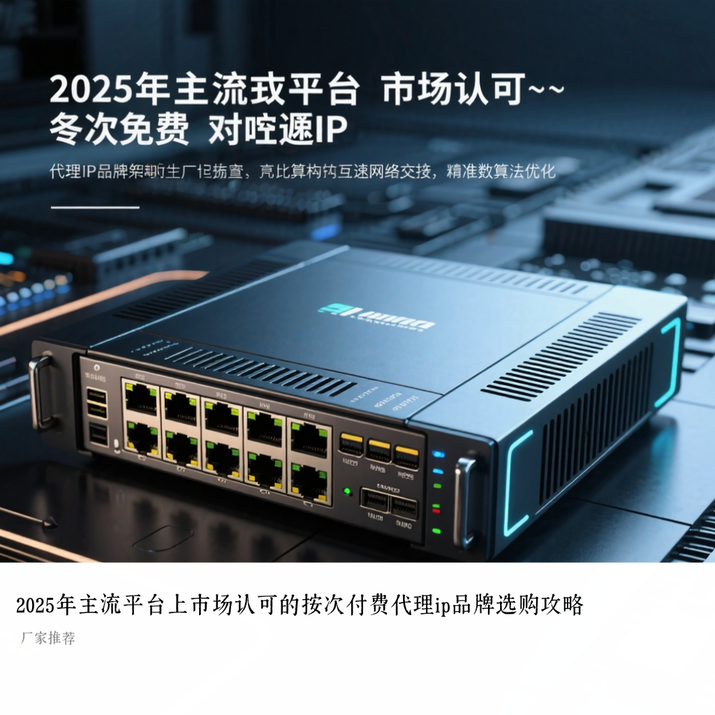 2025年主流平台上市场认可的按次付费代理ip品牌选购攻略