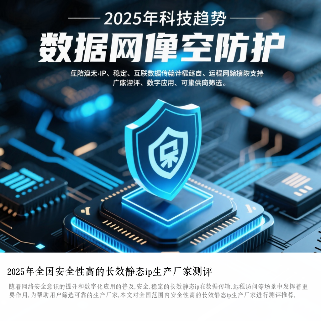 2025年全国安全性高的长效静态ip生产厂家测评